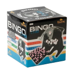 Bingo de 90 Bolillas con Bolillero y Portabolilla Cristal