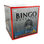 Bingo de 90 Bolillas Metálico con Bolillero