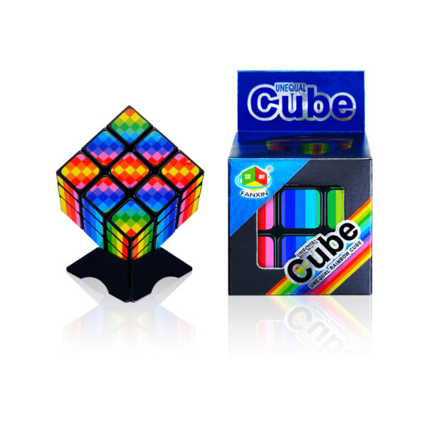 Cubo Magico Irregular Multicolor