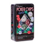 Fichero Poker Caja Metalica x 100