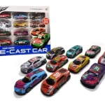 Autos De Carrera A Friccion x10