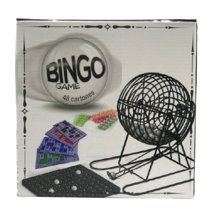 Bingo de 90 Bolillas Metálico con Bolillero Faydi