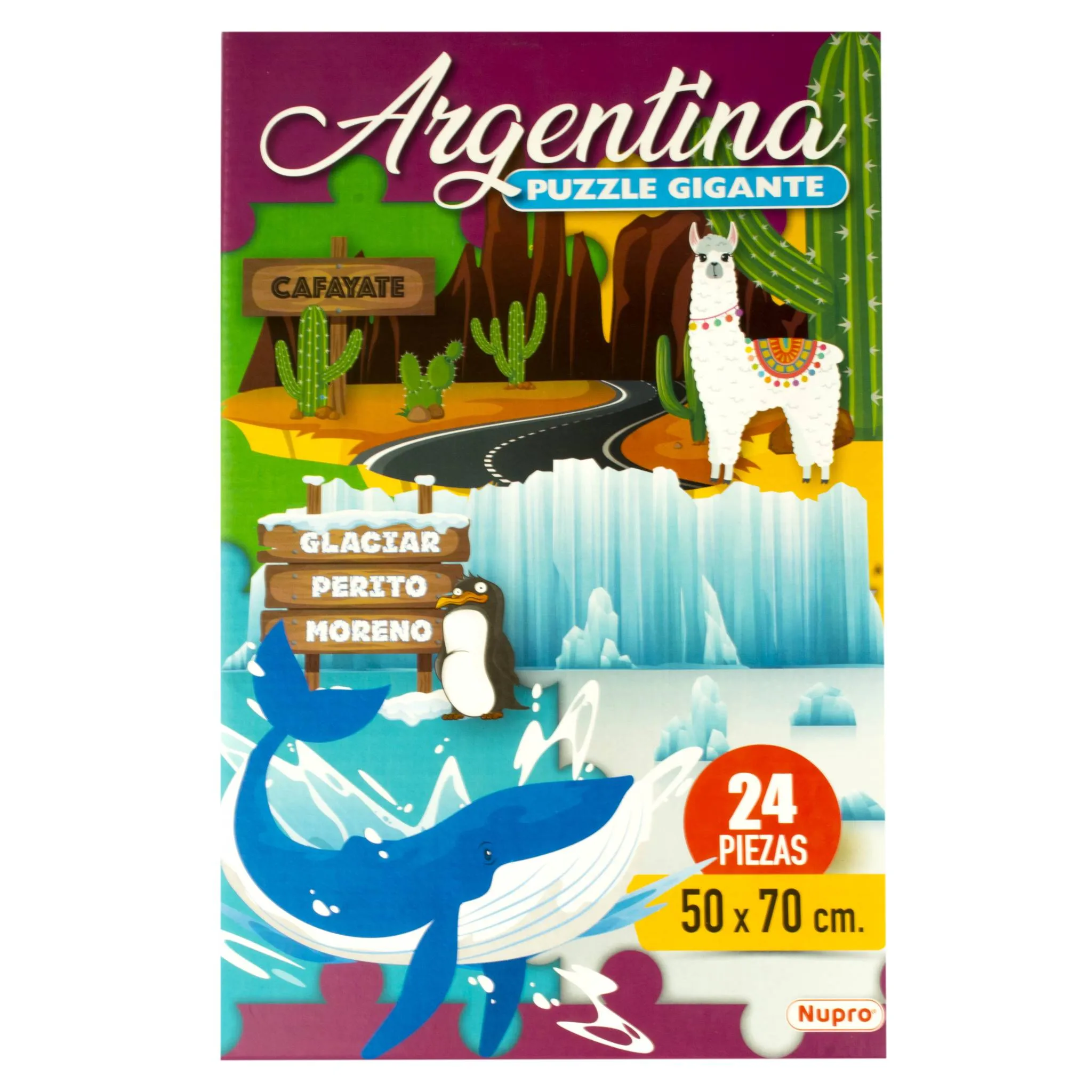 Puzzle Argentina 2 en 1 x24