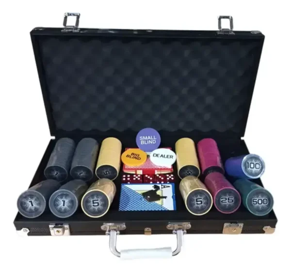 Set Fichas Poker x 300 14 grs
