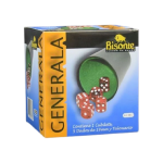 Generala Bisonte Dados 19mm Cuero Ecologico